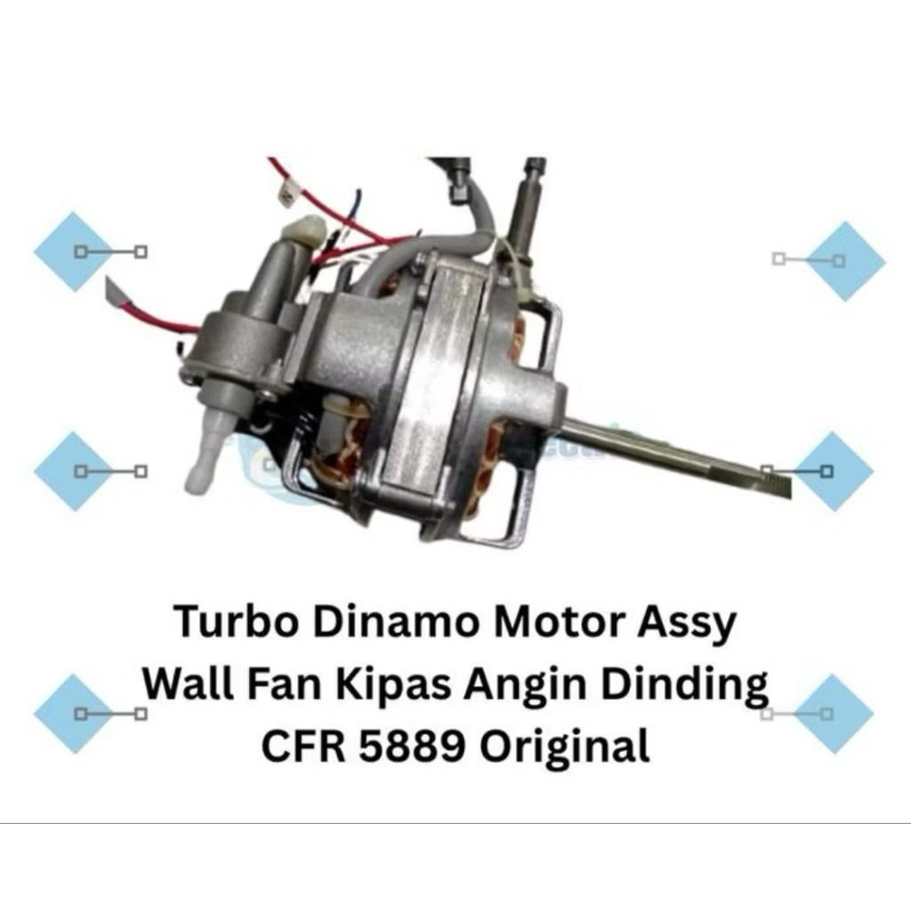Dinamo Kipas Angin Wallfan TURBO CFR 5889 / Motor Kipas Angin Dinding Turbo CFR-5889