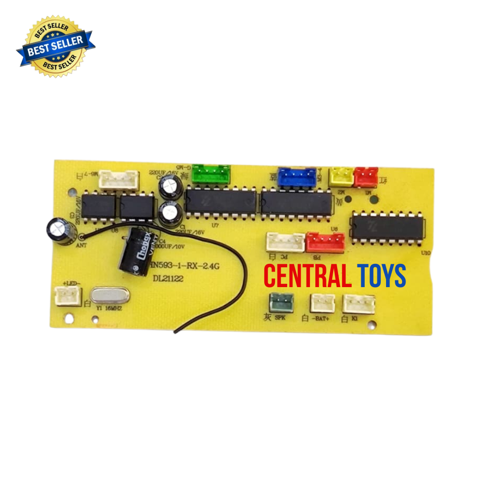 receiver board HUINA 1593 rc exacavator alat berat