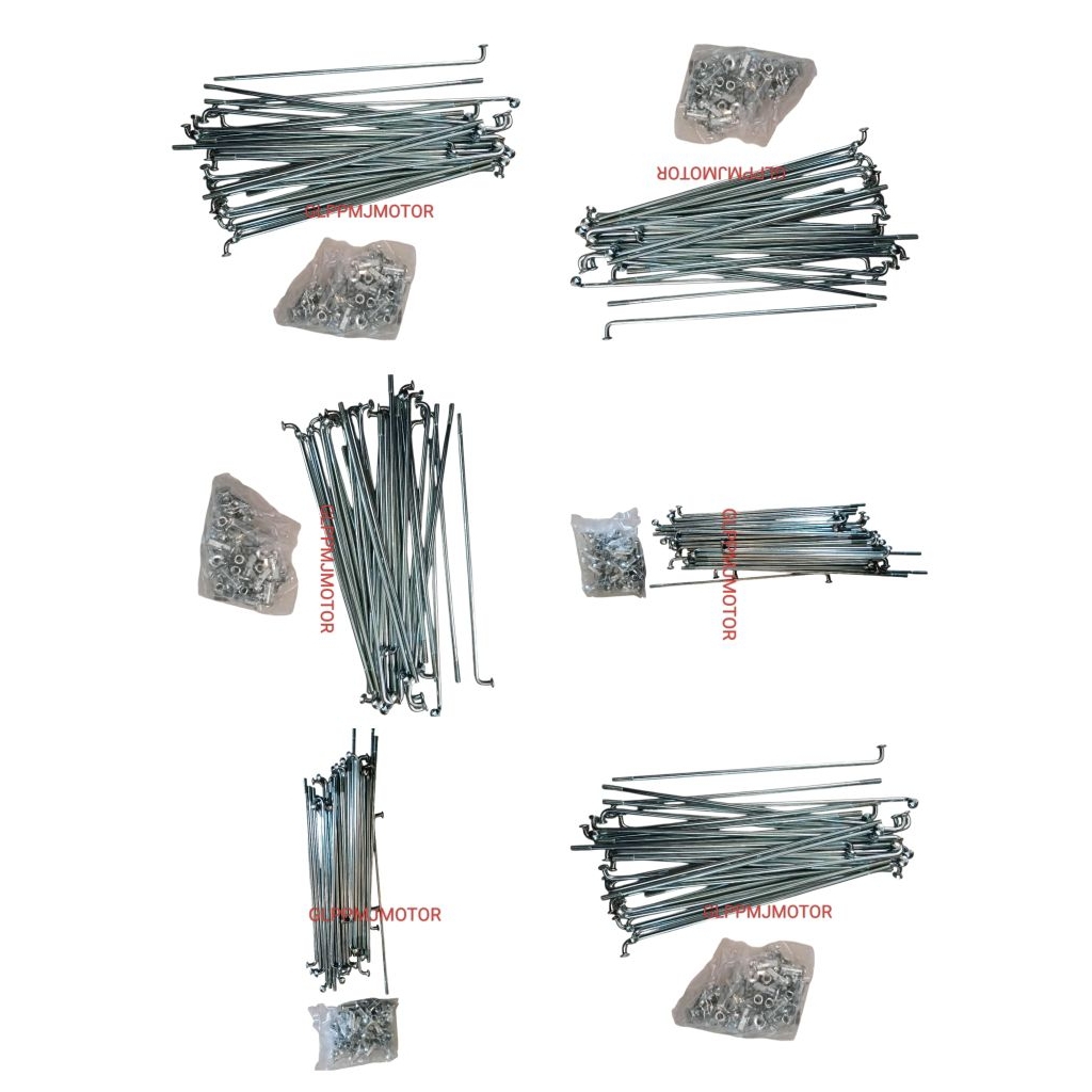 JARI JARI RUJI SET DEPAN BELAKANG MOTOR MATIC HONDA BEAT VARIO SCOOPY SPACY RING 14 17 RING14 RING17