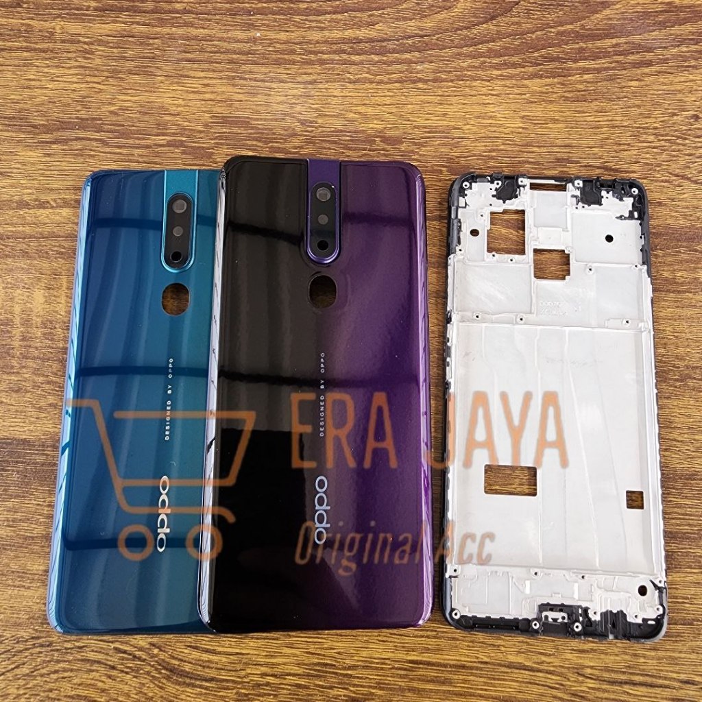 OPPO F11 PRO - Backdoor Tutup Belakang + Bezel Oppo F11 pro CPH1969, CPH2209, CPH1987 Back Cover Cas