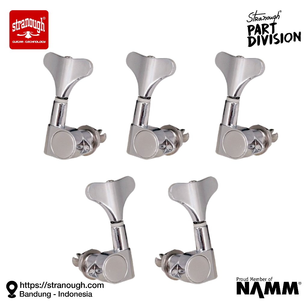 Compact Bass 5 strings L-R SET (Chrome)