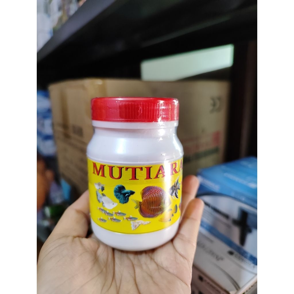 MUTIARA PELET IKAN / Pelet ikan hias ikan cupang ikan guppy