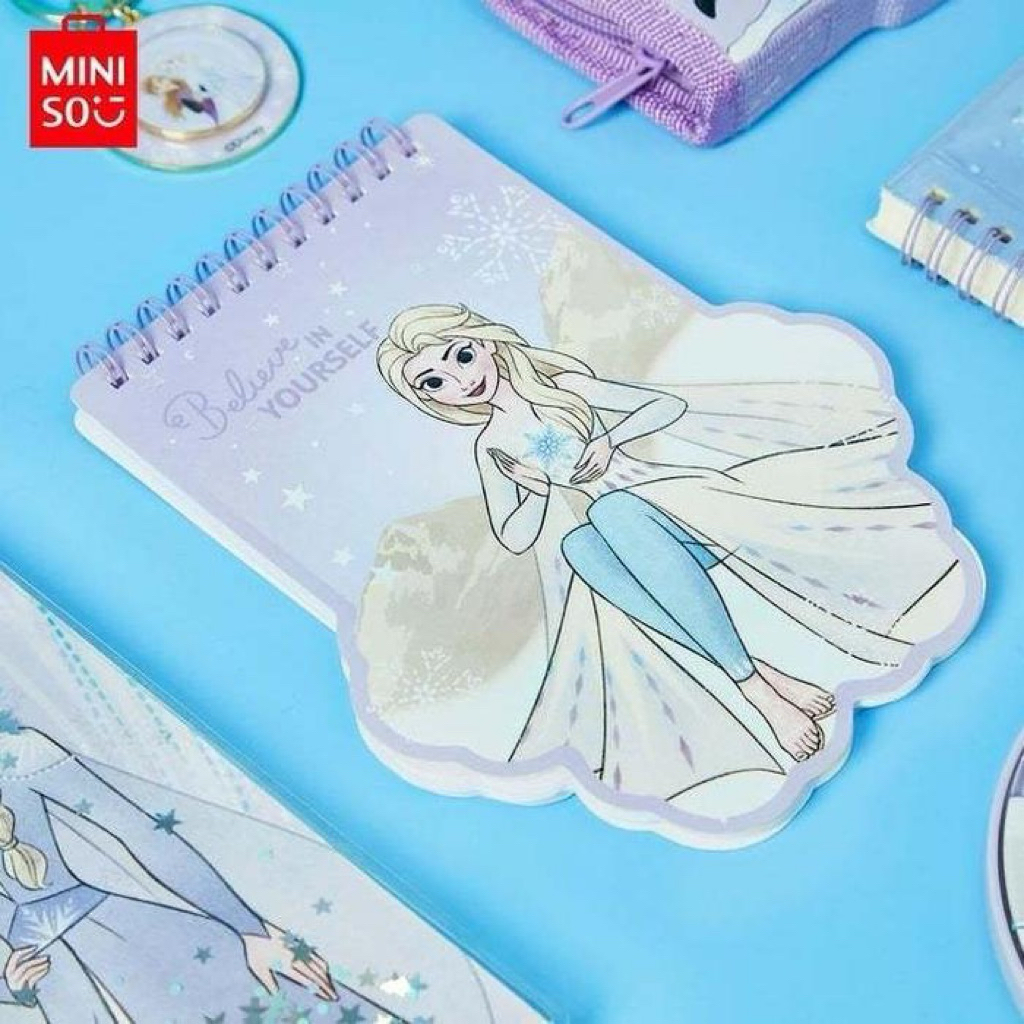 

MINISO FROZEN NOTEBOOK BUKU TULIS CATATAN ANNA ELSA ATK
