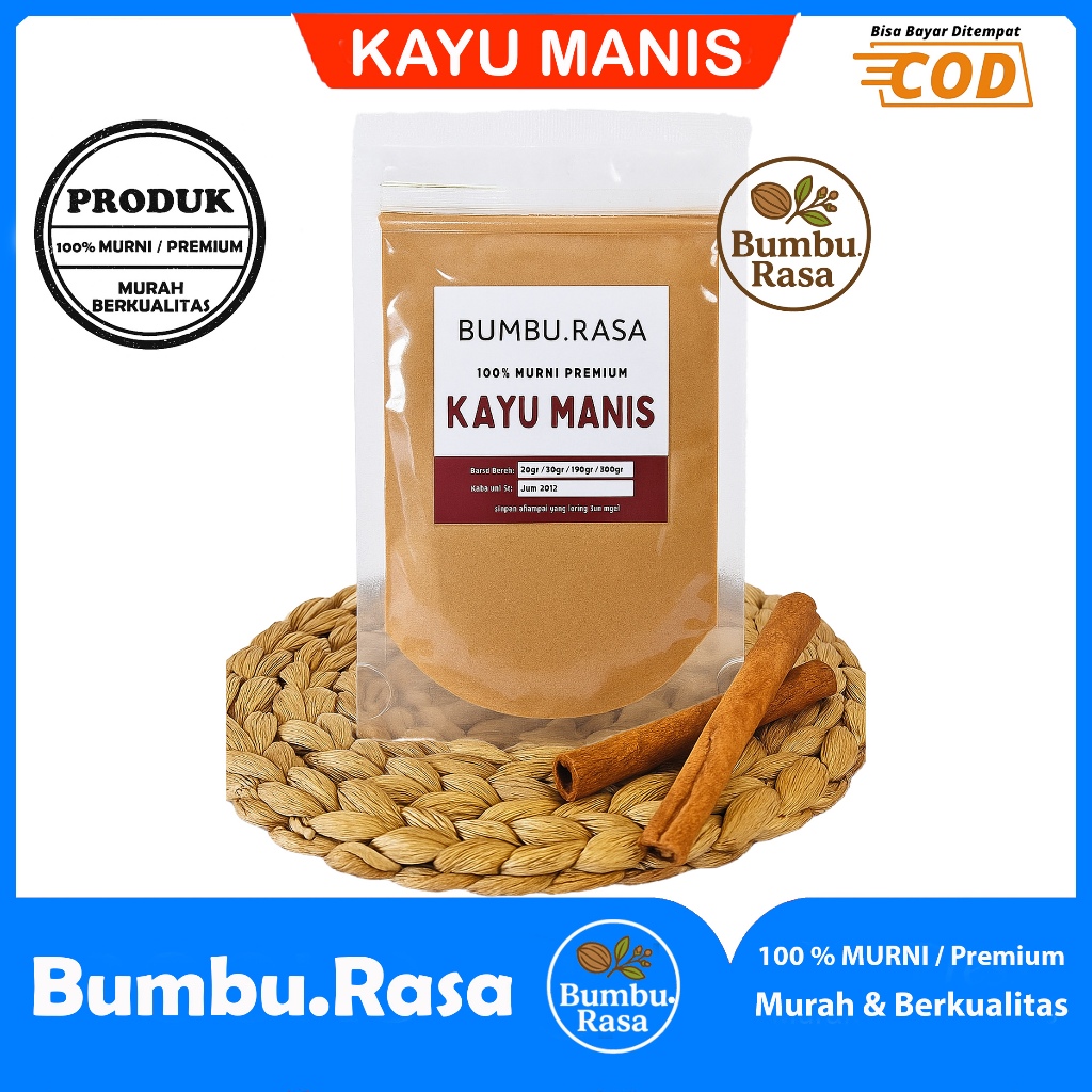

Kayu Manis Bubuk / Ground Cinnamon / Bumbu.Rasa