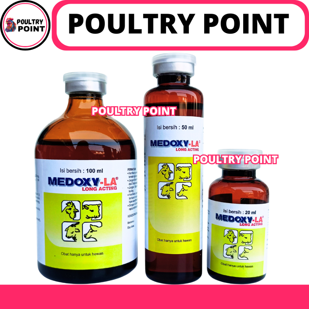 MEDOXY LA 100ML MEDOXY LA 50ML MEDOXY LA 20ML MEDION