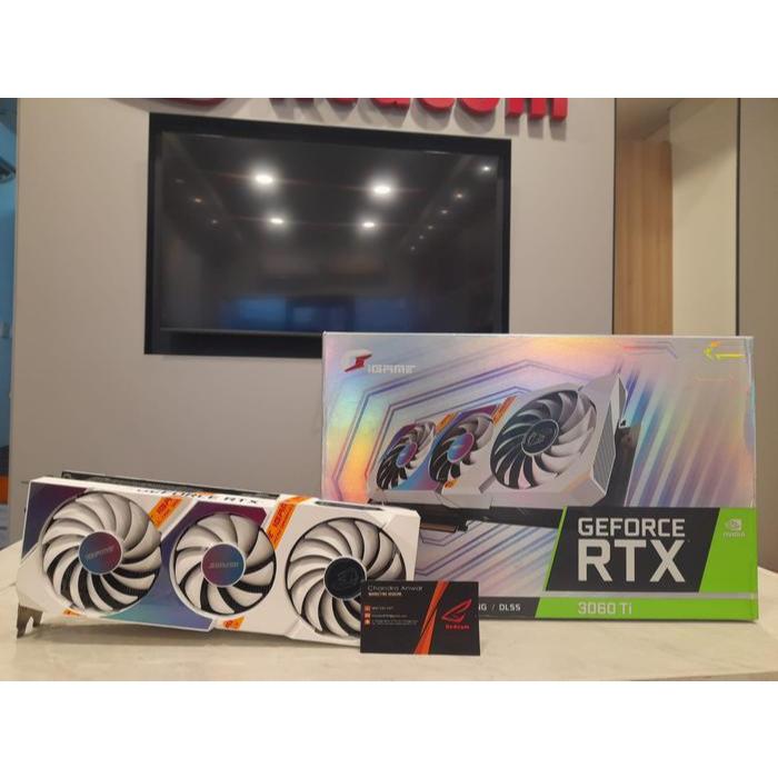 VGA NVDIA Colorful iGame GeForce RTX 3060 Ti / RTX 3060TI Ultra W OC G6X-V 8GB GDDR6X | SECOND 2nd