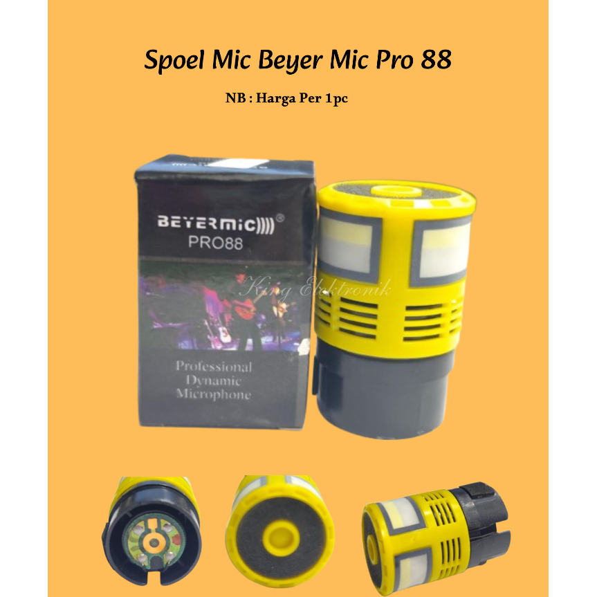 Spool Spoel Mic Beyer Mic Pro 88 - B88