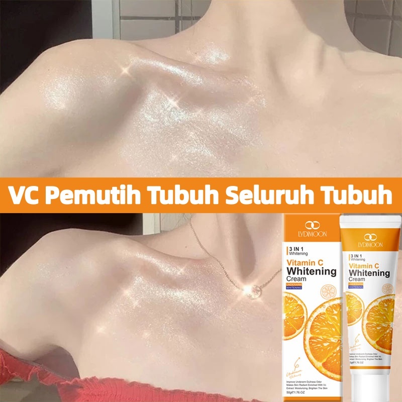 Lotion Tubuh Pencerah Berinfus Vitamin C Lotion Tubuh Pencerah Lotion Tubuh Pencerah 50g Lotion Tubu
