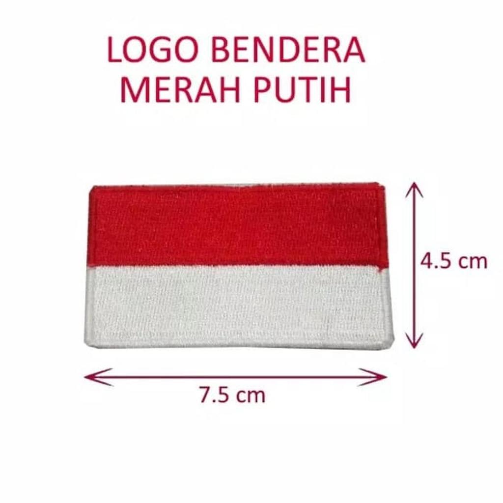 Emblem K3 Logo Safety Bordir Tempel untuk Baju dan Bendera Indonesia