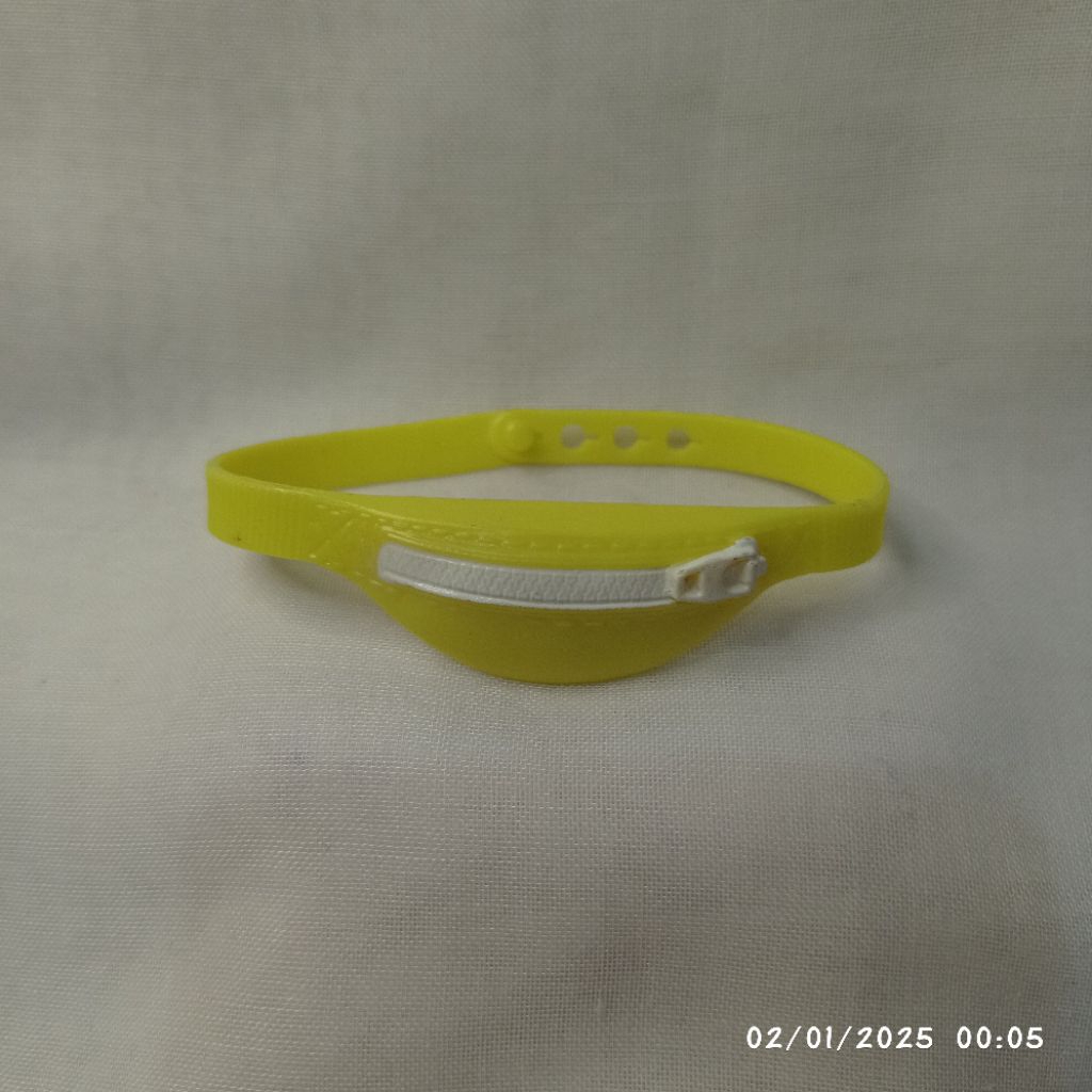 Tas Pinggang Barbie Ori Mattel – Trendy Lime Waist Bag | Tas Pinggang Barbie Original Warna Kuning K