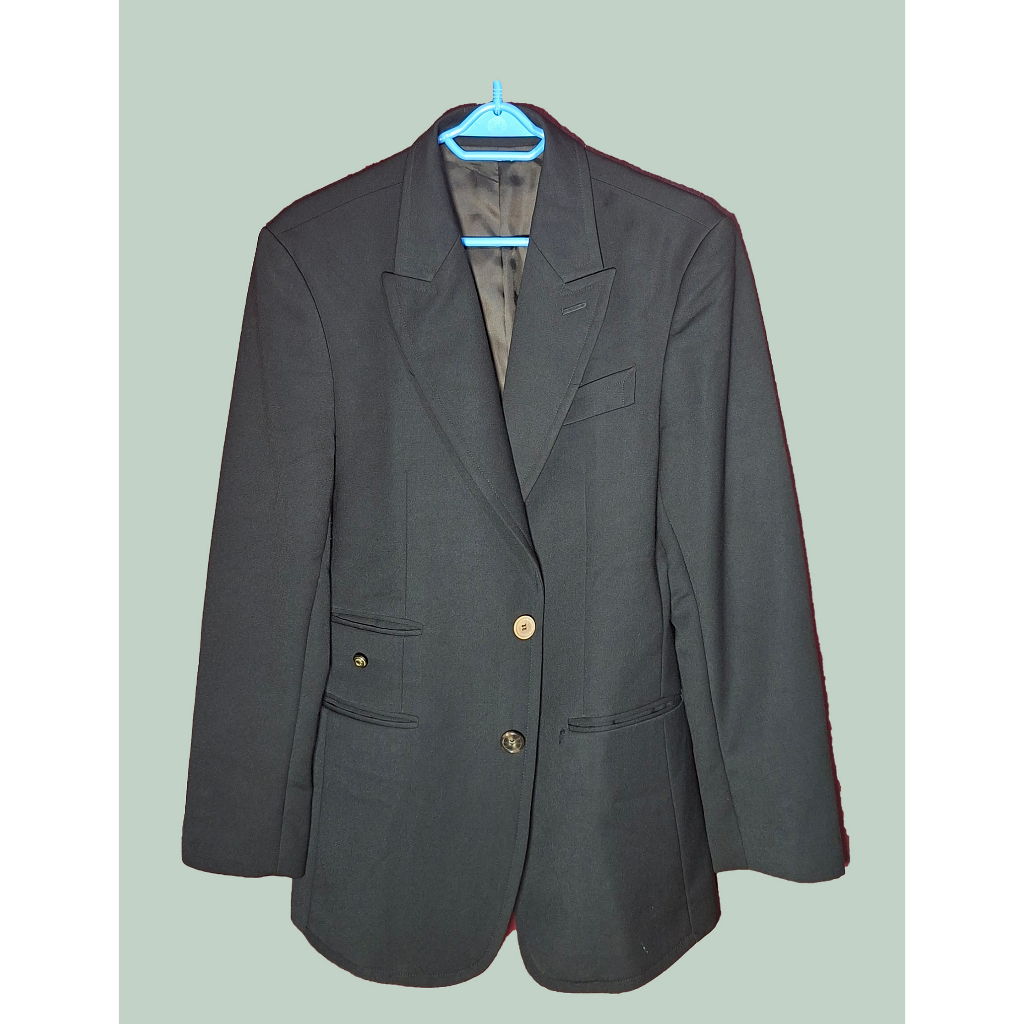 Jas Casual, Formal BerElbow Kulit Suede Premium