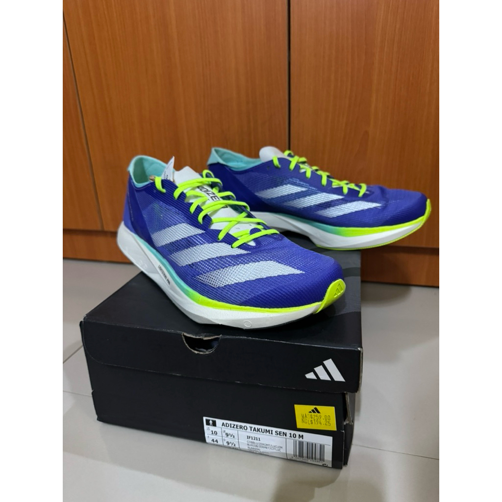 Sepatu Lari - ADIDAS Takumi Sen 10 - ORIGINAL 100%
