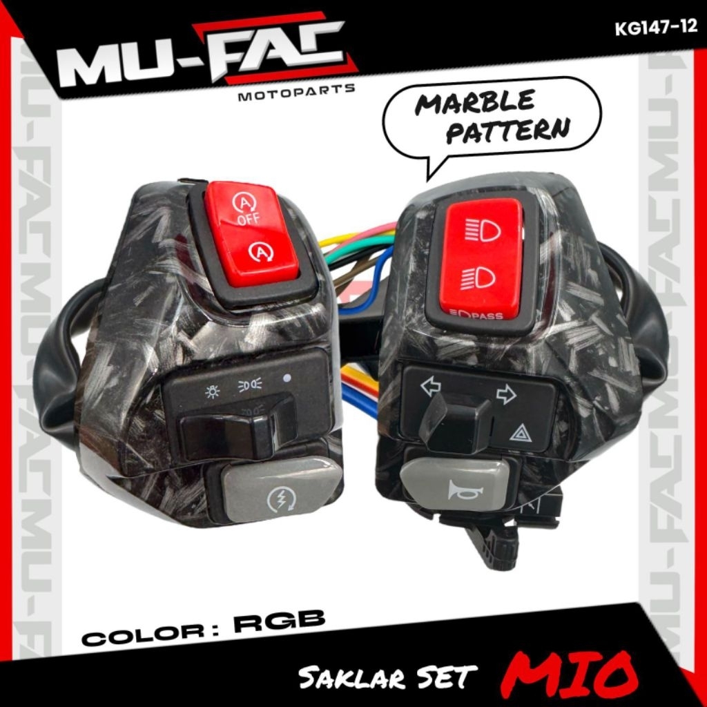 Saklar Set Mio Aerox Kiri Kanan Vietnam Komplit Engine Plus Hazard Saklar Aerox New Aerox Old All
