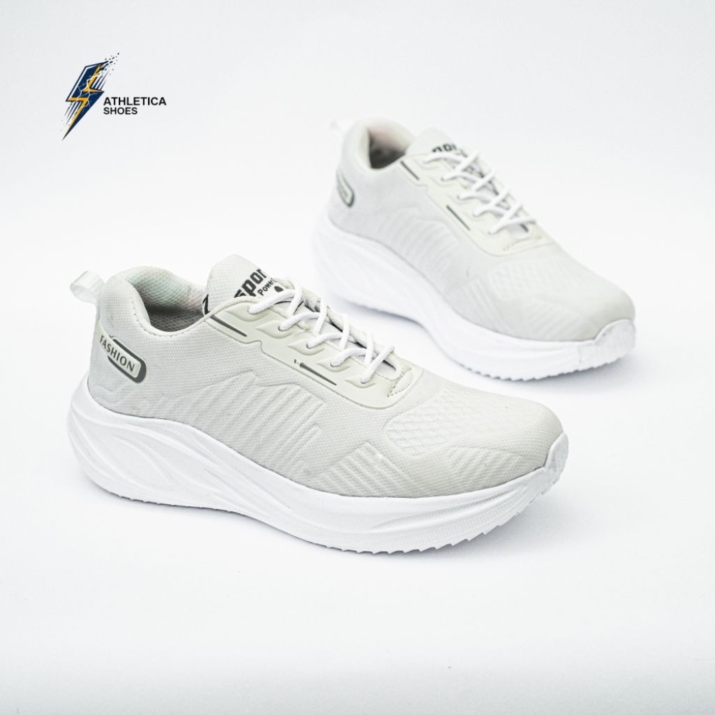 SEPATU SNEAKERS WANITA SEPATU FULL PUTIH SEPATU KEKINIAN