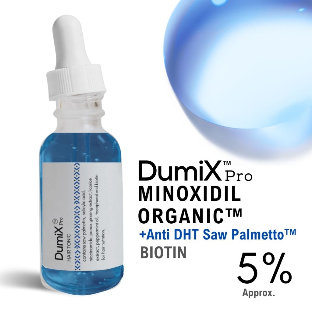 Dumix Minoxidil Organic™ Minox Penumbuh Rambut Minoxidil 5% Minoxidil 10%

