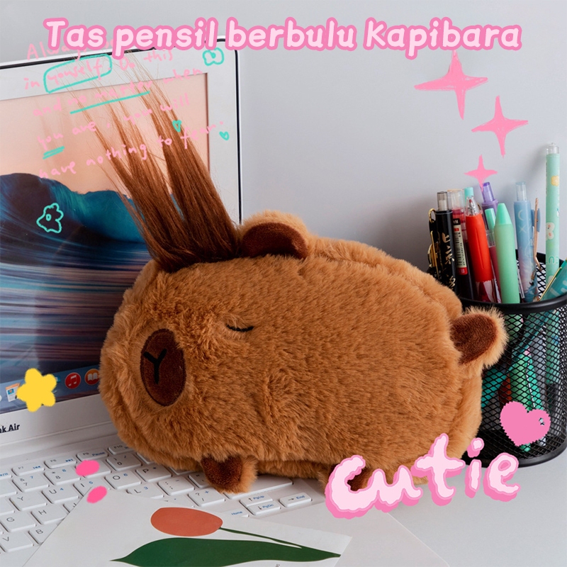 

Tas Pensil Kapibara Bulu Lembut – Tas Pensil Bulu, Tempat Alat Tulis Sekolah & Kantor | Viral Dishopee!!