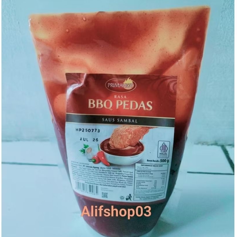 

Saus BBQ Pedas 500gr | Prima Agung