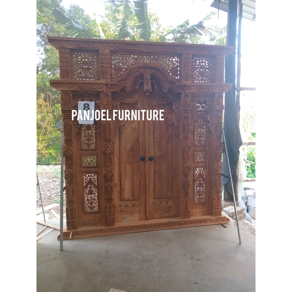 gebyok jati,gebyok ukir,gebyok jawa,pintu gebyok