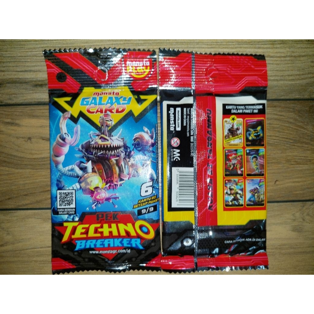 Kartu Boboiboy - Pek Techno Breaker AR Card ROSAKSA