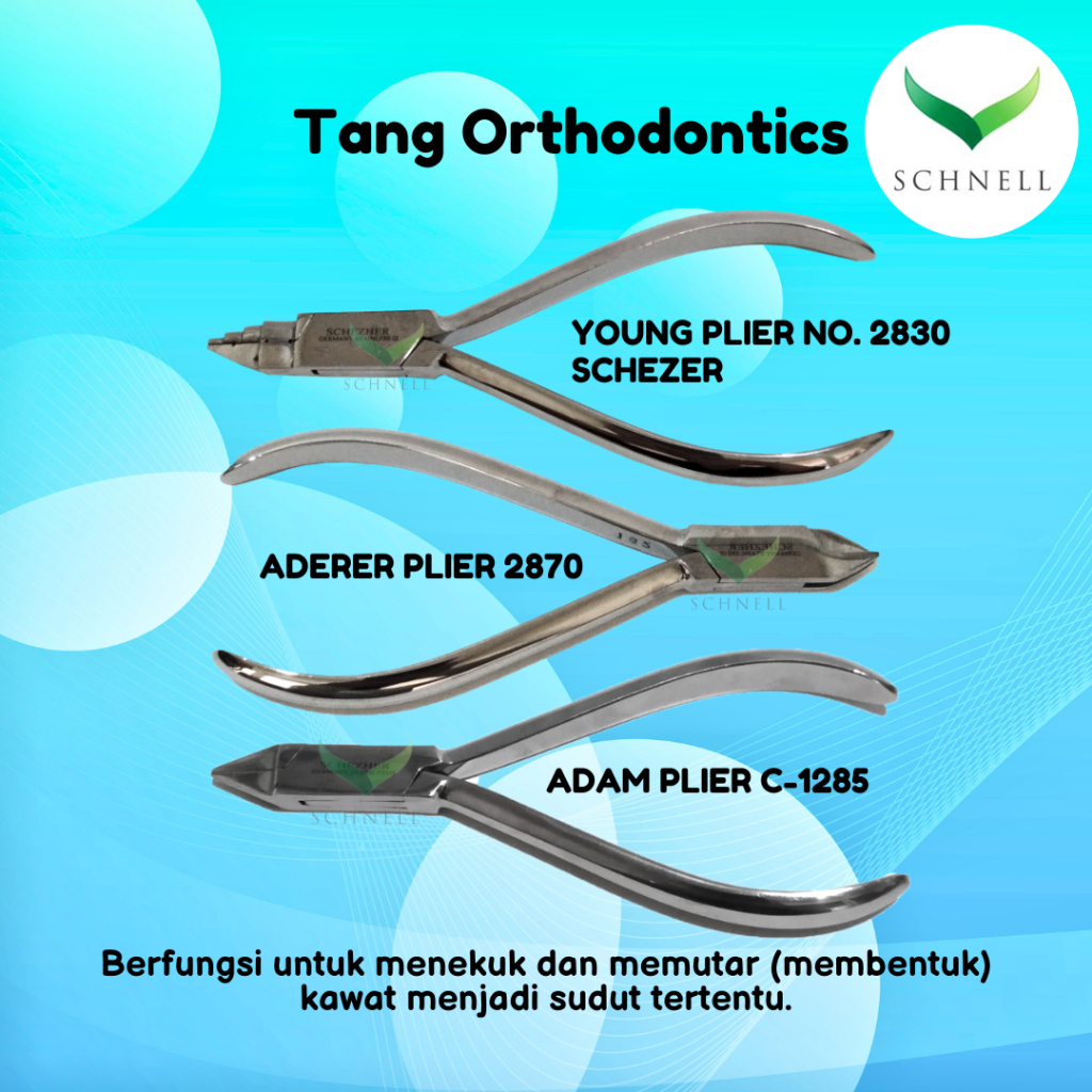 Tang Ortho Adams/Adam/Universal/Borobudur/Tiga Jari Aderer - Schezer