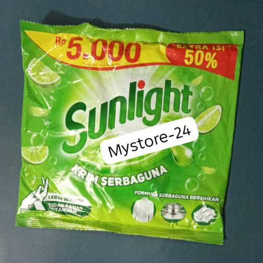 SUNLIGHT CREAM DETERGENT 440gr SABUN COLEK beli banyak lebih murah