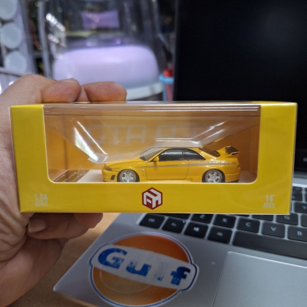 Focal Horizon Skala 64 Nissan GTR R33 Nismo 400R Yellow