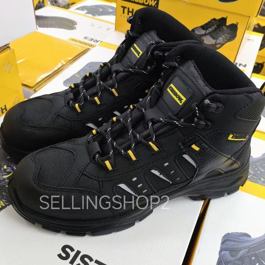 Sepatu Safety Krisbow NEMESIS 6" || Safety Shoes Krisbow NEMESIS || Krisbow Sepatu  Safety NEMESIS