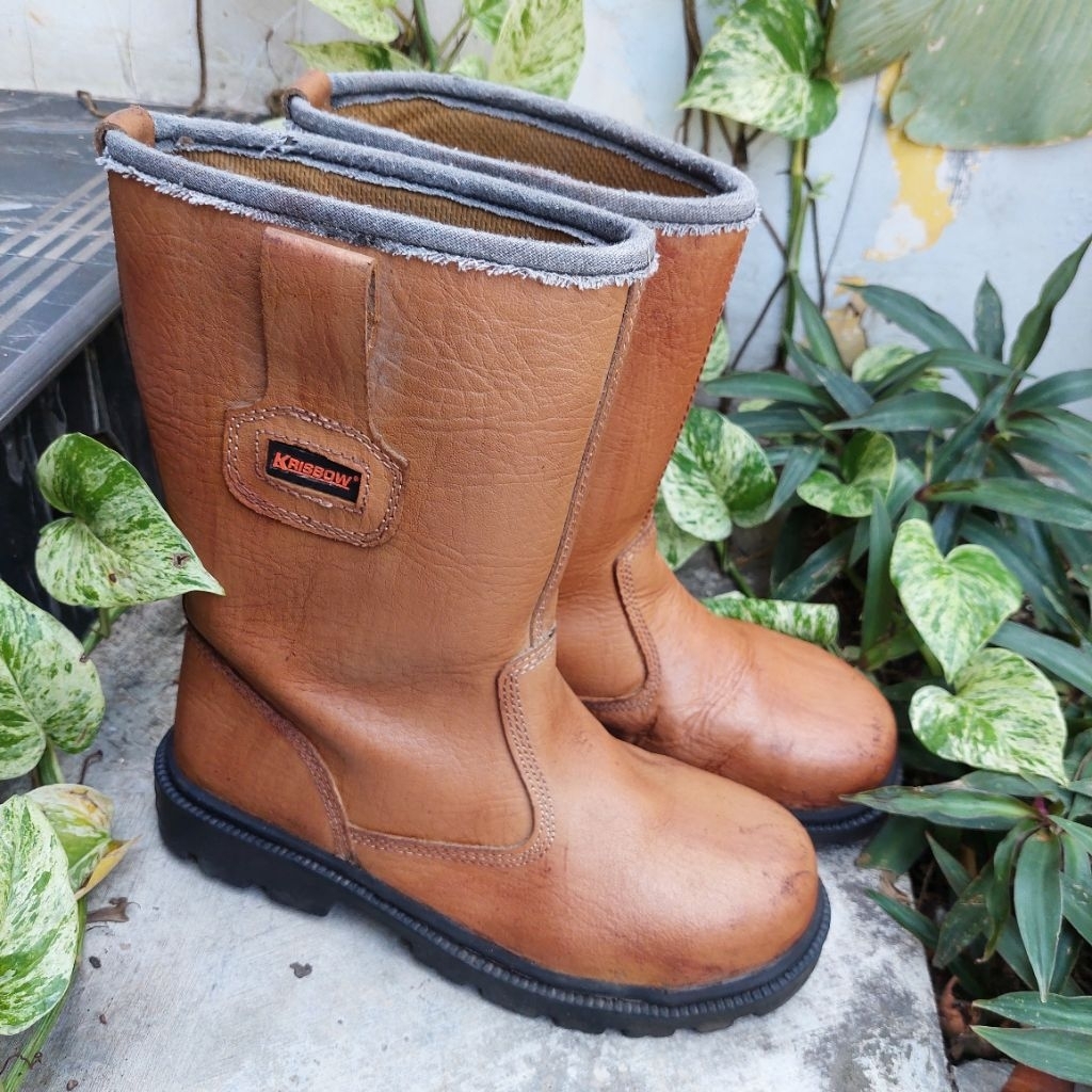 Sepatu safety second krisbow size 40(25cm)
