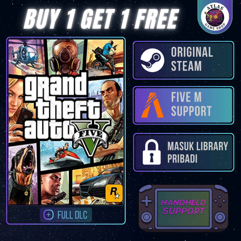 GTA 5 PC Steam Game Original