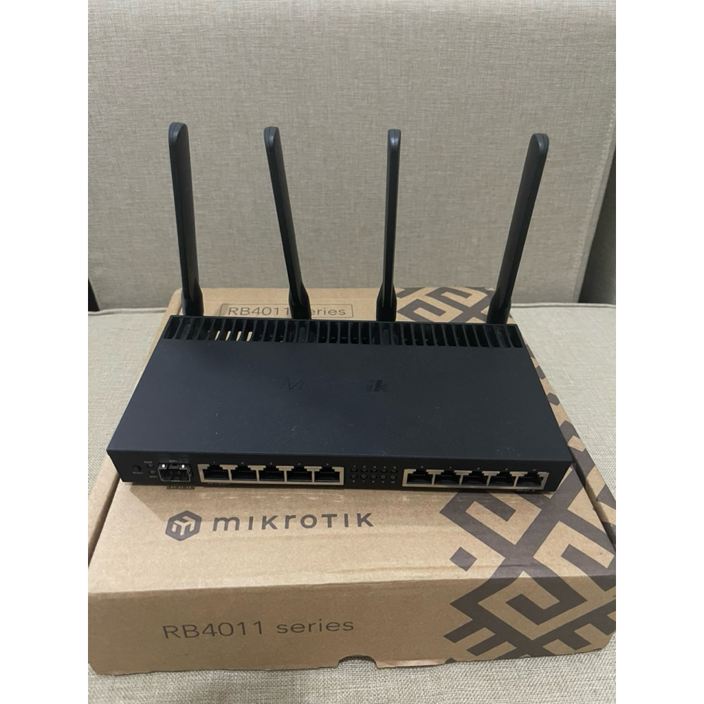 mikrotik rb 4011igs+ bekas mikrotik second mikrotik bekas mikrotik seken mikrotik routerboard bekas 