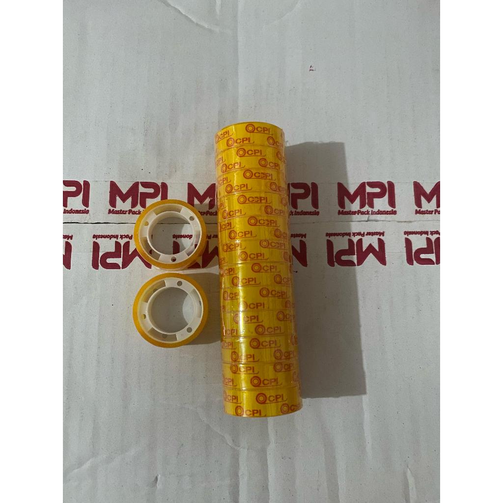 

1 SLOP ( ISI 12 ) Lakban Selotip Kado M2000 - Isolasi 12 mm / Isolasi Kado Kecil