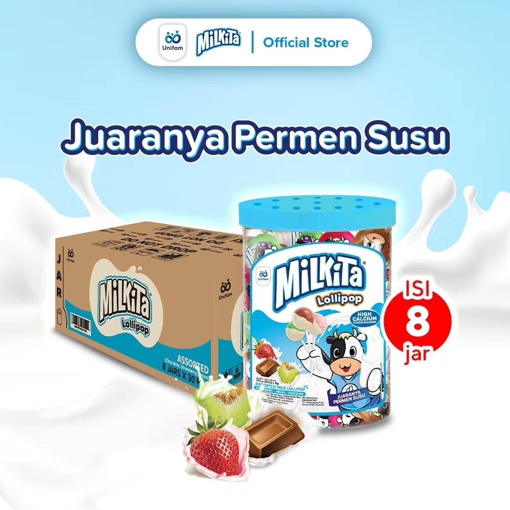 

Milkita Milk Candy Lollipop 1dus
