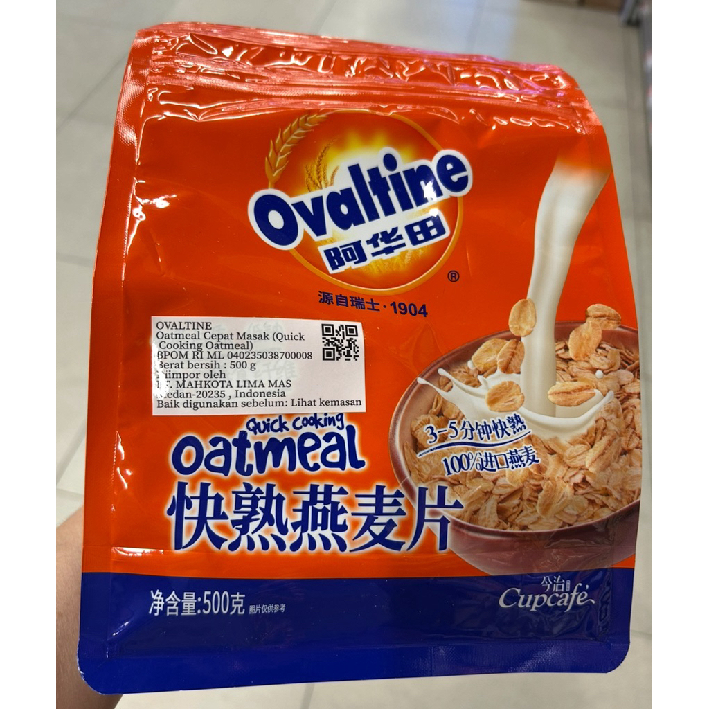 

OVALTINE QUICK OATMEAL/ ready stock