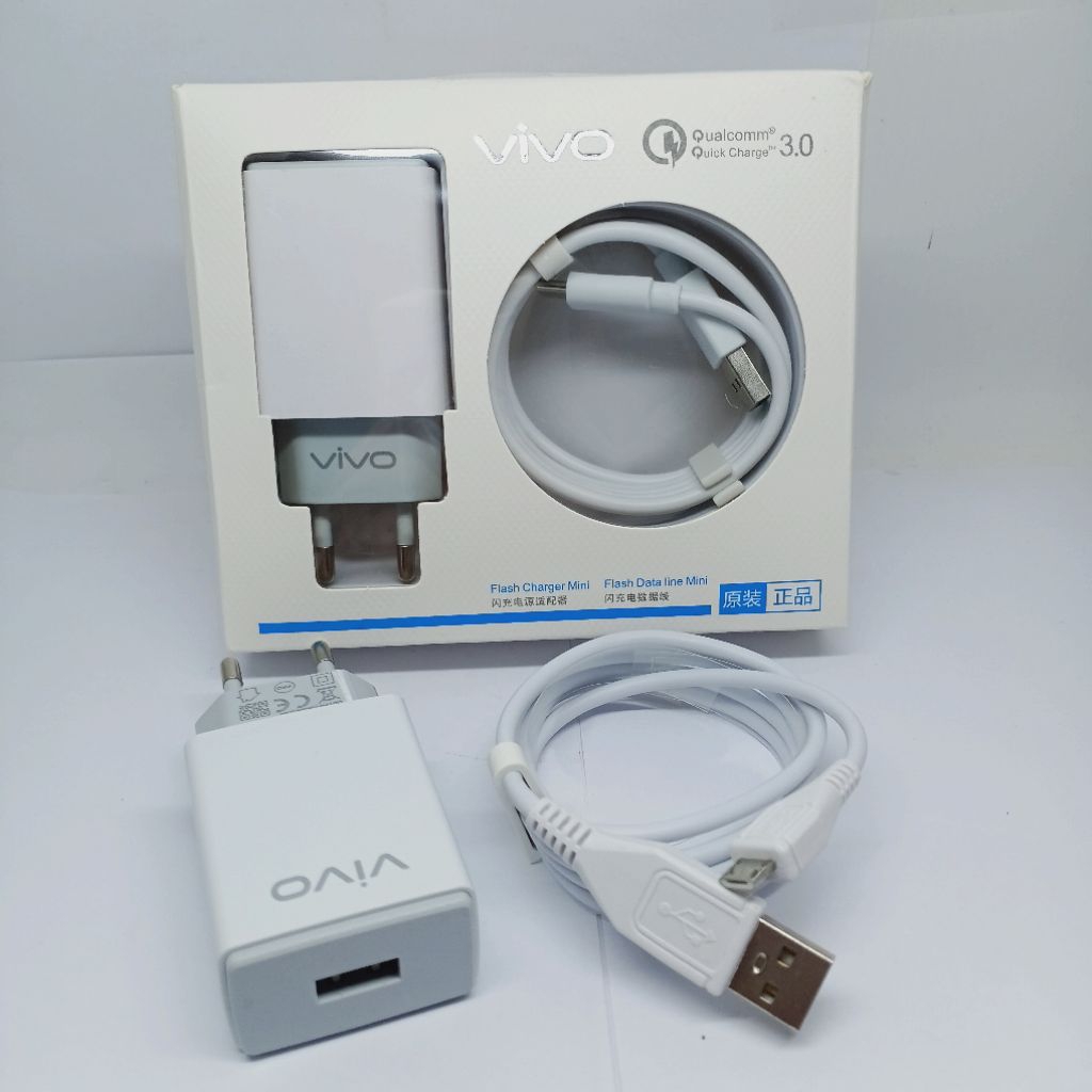 CHARGER CASAN VIVO Y12 Y12I Y15 MICRO ORIGINAL