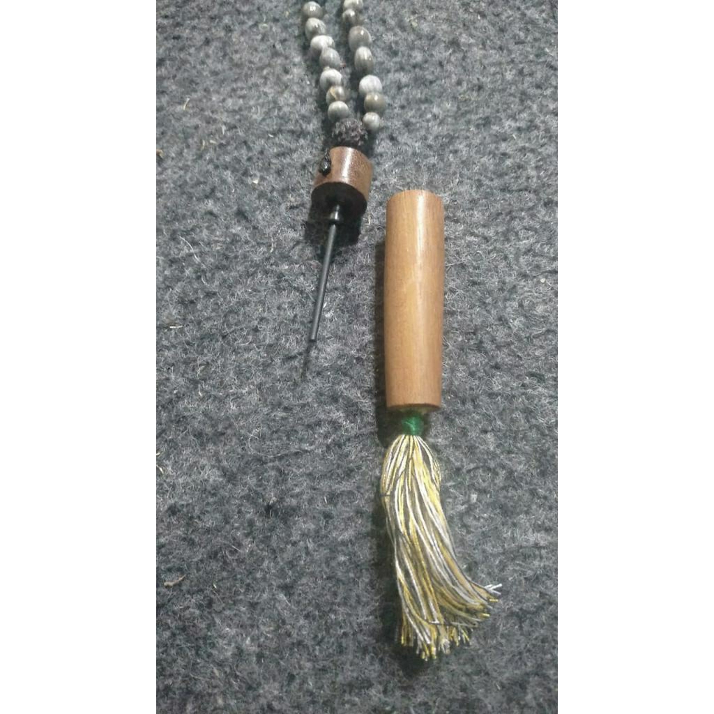 Tasbih tabung  minyak wangi biji bidara dan biji jelai multifungsi