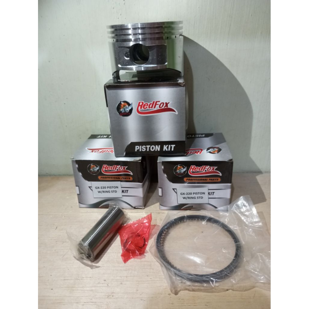 Piston set Gx220. piston + ring Gx220. std. piston assy std gx220