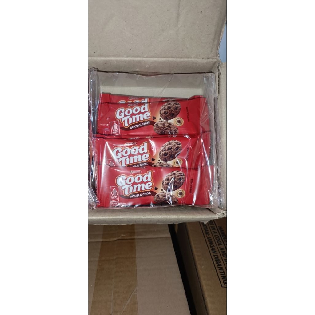 

GoodTime-Biskuit/Cookies Double Chocolate Isi 12 Pcs