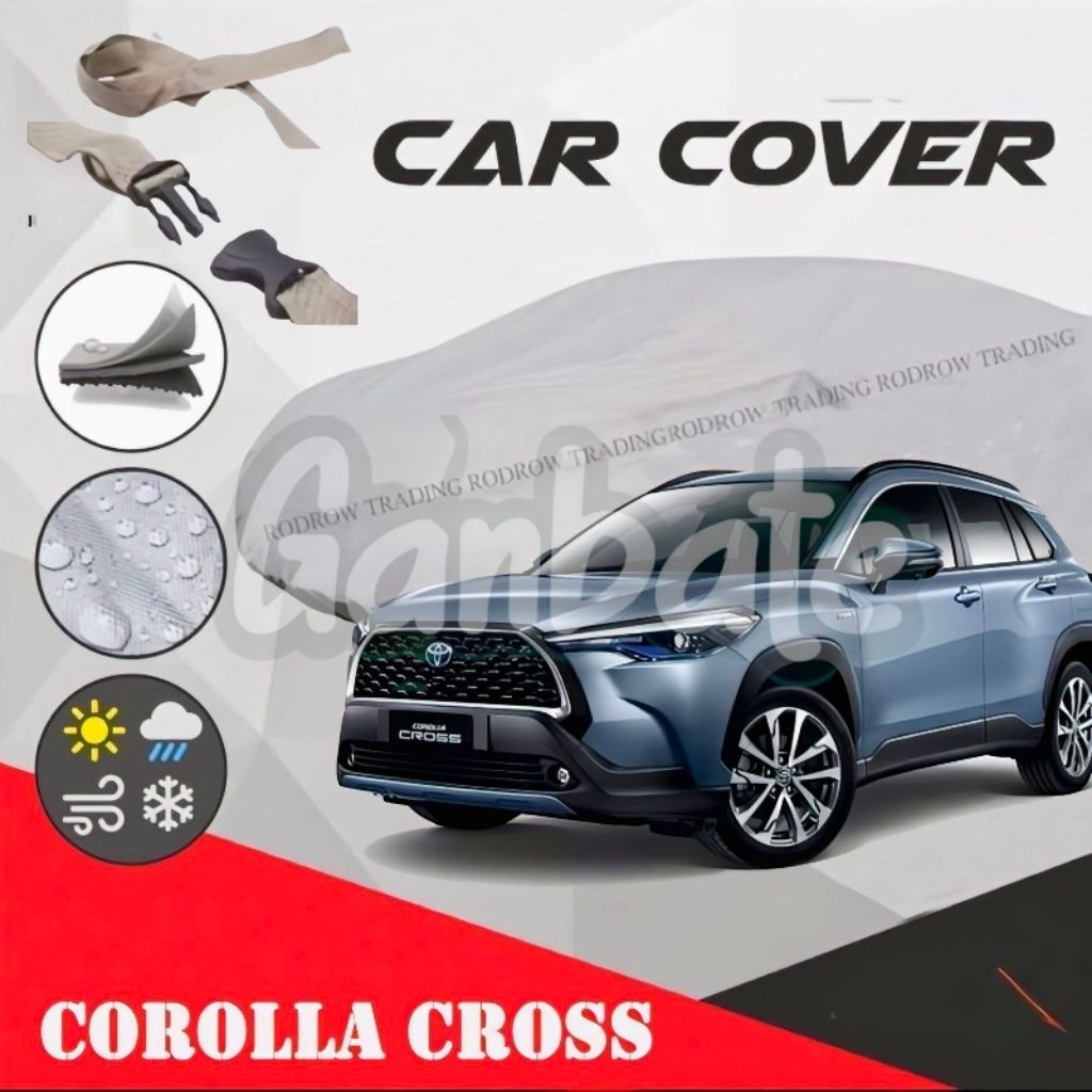 Body Cover Corolla Cross / Sarung mobil Corolla Cross