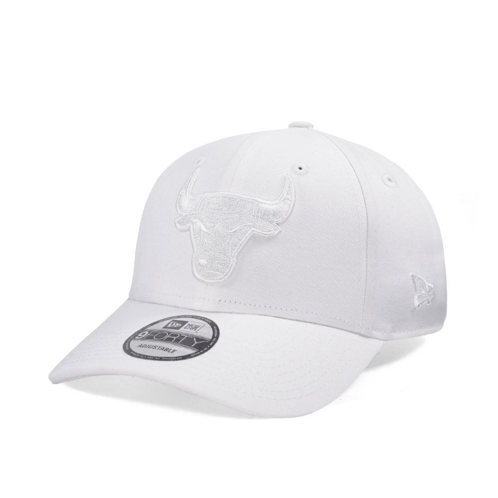Topi New Era 9.40 Chicago Bulls Essential White Edition Cap BNWT / BRAND NEW WITH TAG ORIGINAL 100%