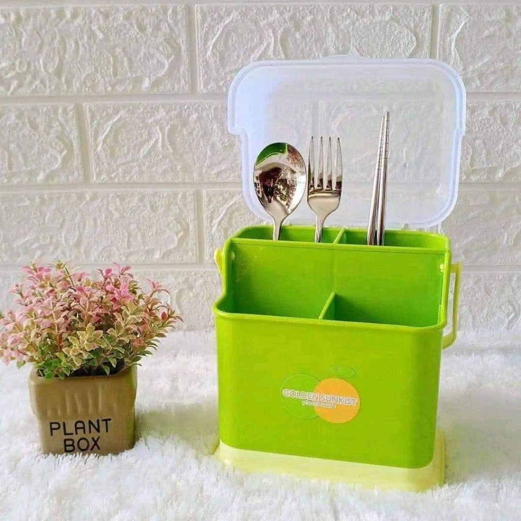 Tempat Sendok Tutup Golden Sunkist