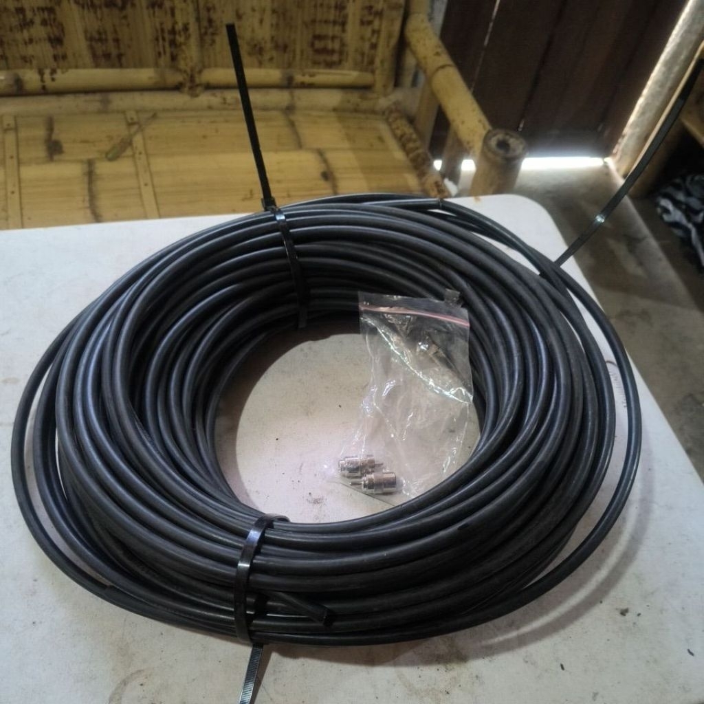kabel Rg8 50ohm kondisi sisa proyek bukan bekas pakai