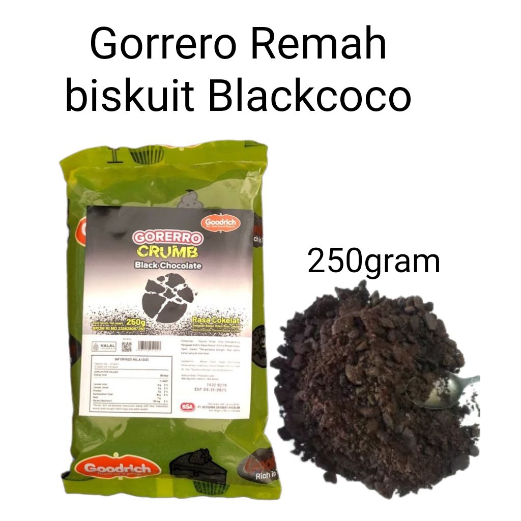 

Remah Crumb Gorrero Topping Taburan Kue Donat