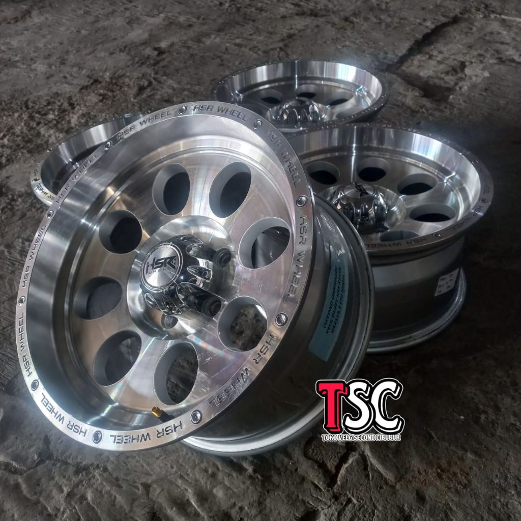 VELG SECOND | HSR DUFFY R16X8 PCD 5X114.3 ET 0 VELG ONLY 4PCS