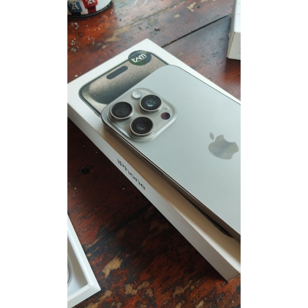 iphone 15 pro max 256gb natural titanium ibox