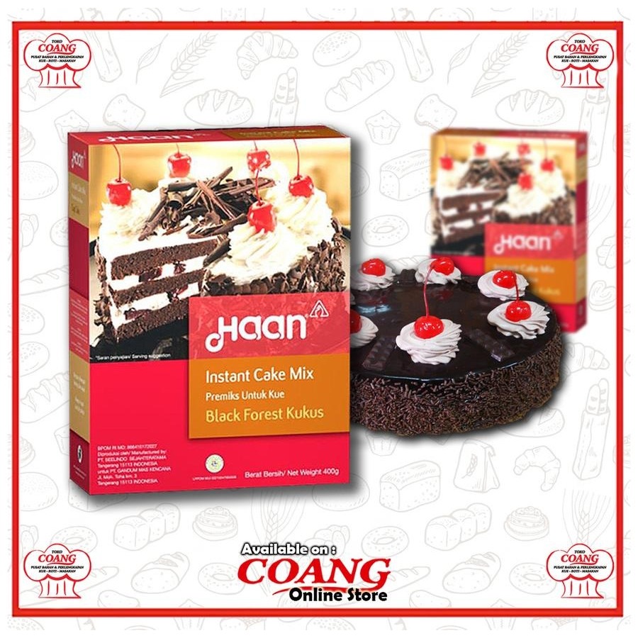 

HAAN BLACKFORS KUKUS 400 GR