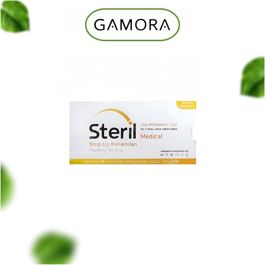 Test Pack Steril Strip Alat Tes Kehamilan - 1 Pcs