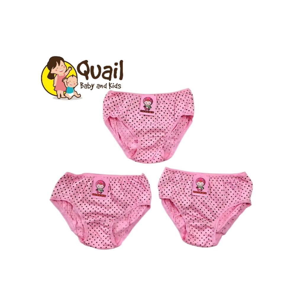 CD Motif Polkadot Ukuran L | Quail Baby Shop