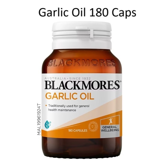 Exp MARET 2027 Blackmores Garlic Oil 180 Capsule