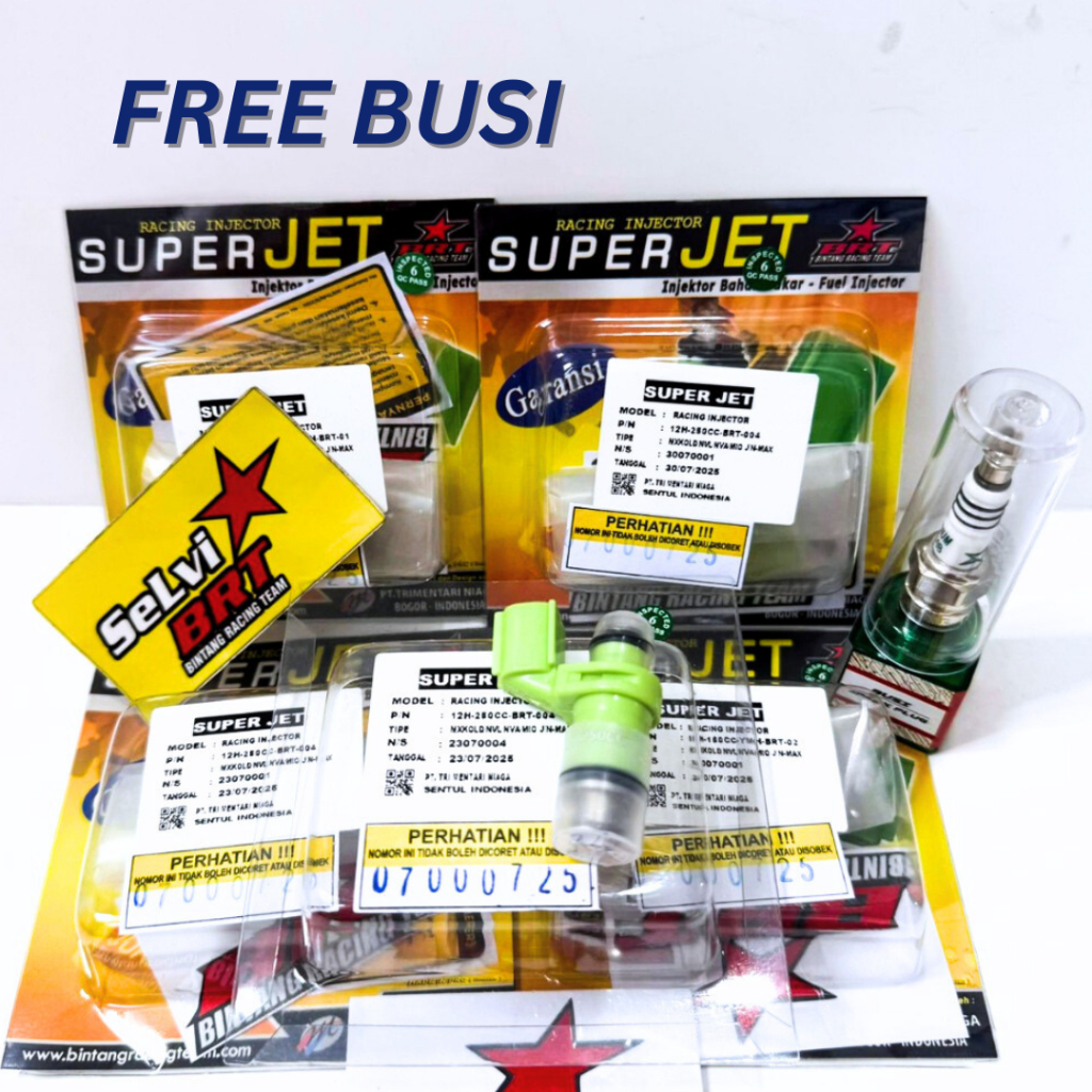 INJECTOR INJEKTOR RACING BRT NMAX R15 MIO J VIXION NEW MX KING OLD NVL XABRE