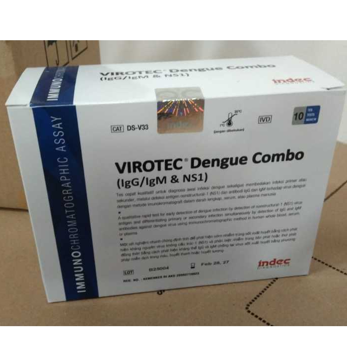 VIROTEC Dengue Combo (Igg igm / NS-1) 10 Test